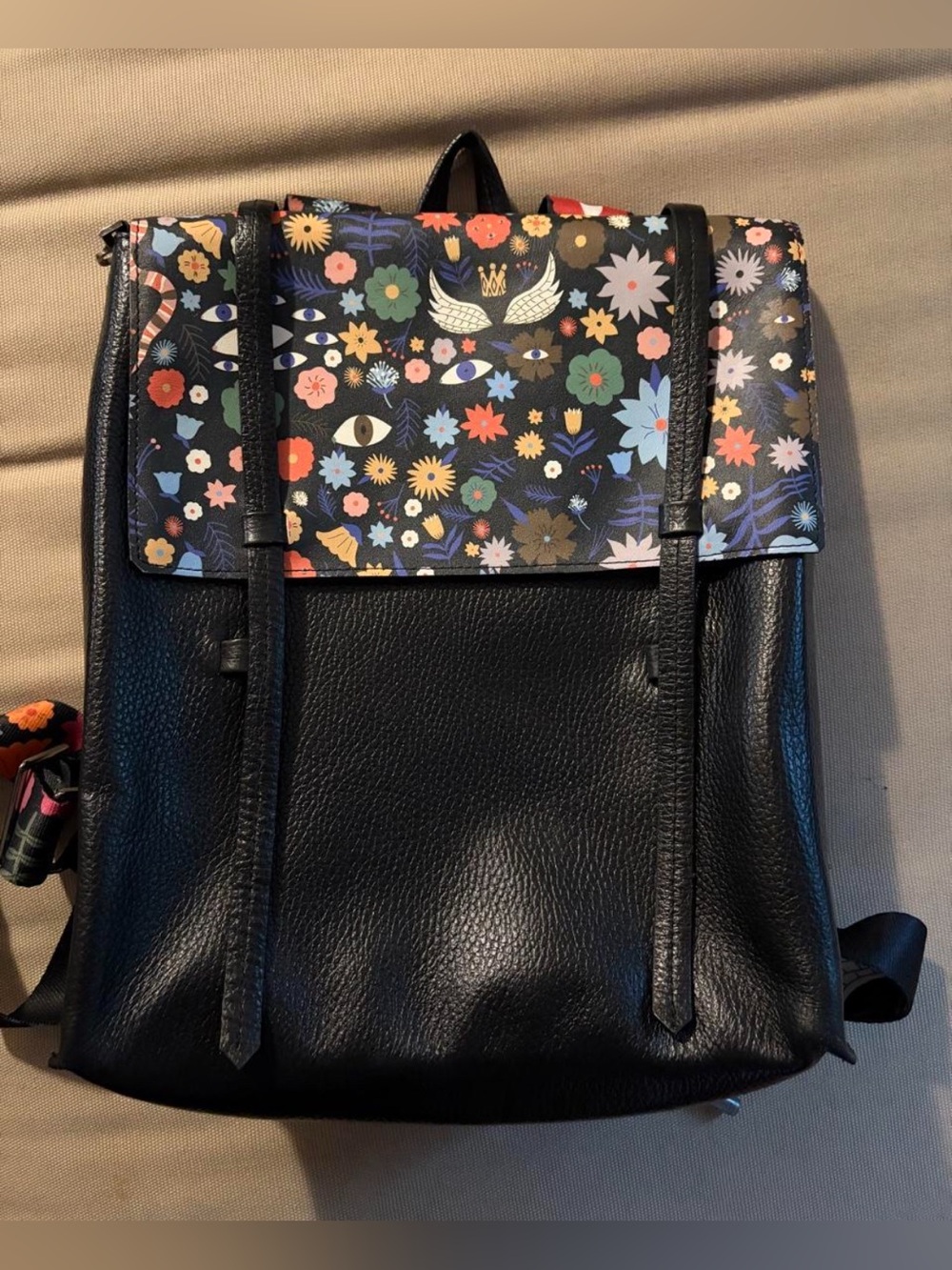 Min & Mon Leather Backpack
